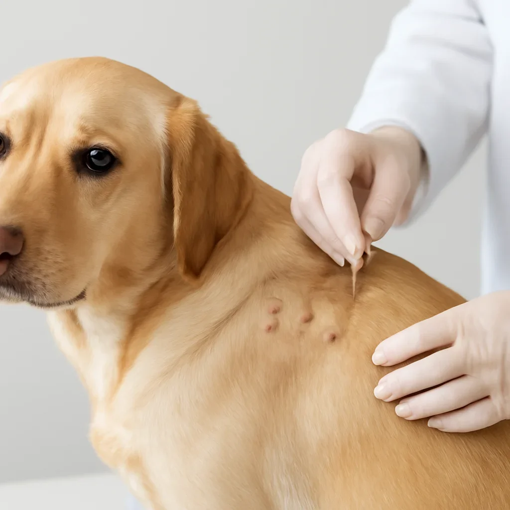 Supporting editorial image for Dog Skin Test for Allergies Explained content