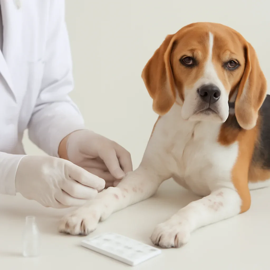 Supporting editorial image for What Is in a Dog Allergy Test? content
