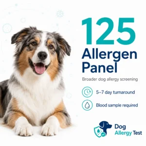 Full Dog Allergy Test 125 Allergen Panel – Comprehensive Canine Allergy Screening